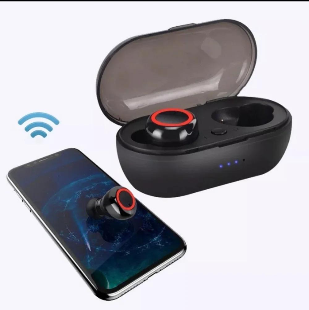 Y50 outdoor wireless headset  5.0 touch.b.tooth..NWT - Picture 3 of 4